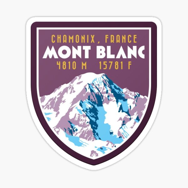 Mont blanc Sticker