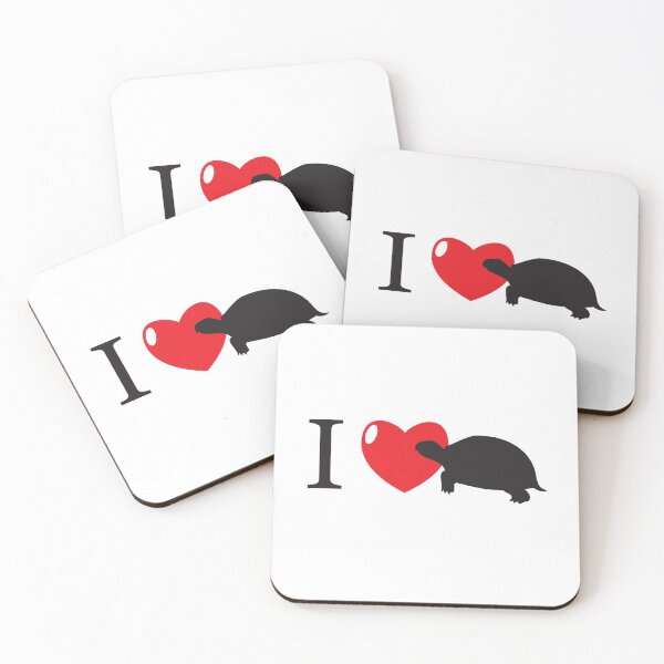 Item preview, I HEART turtle ( I love turtles!)  designed and sold by thetypographer.