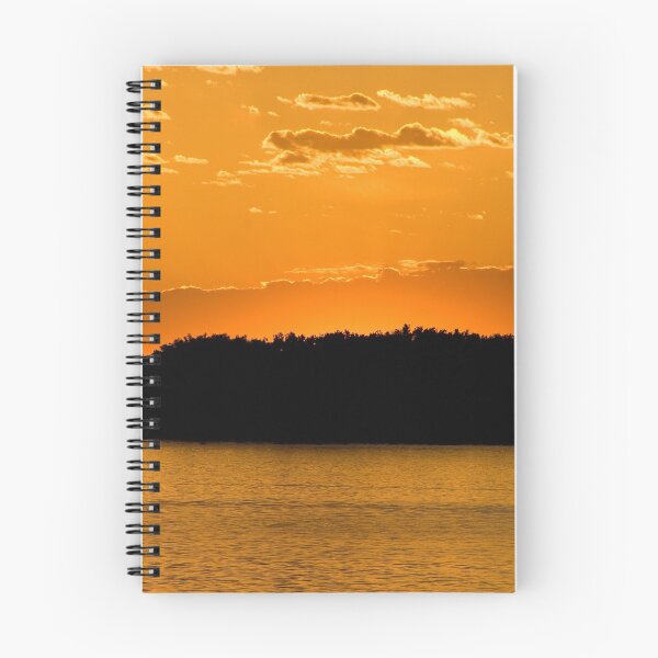 Item preview, Gold and Orange Sunset over Water designed and sold by Martha Johnson.