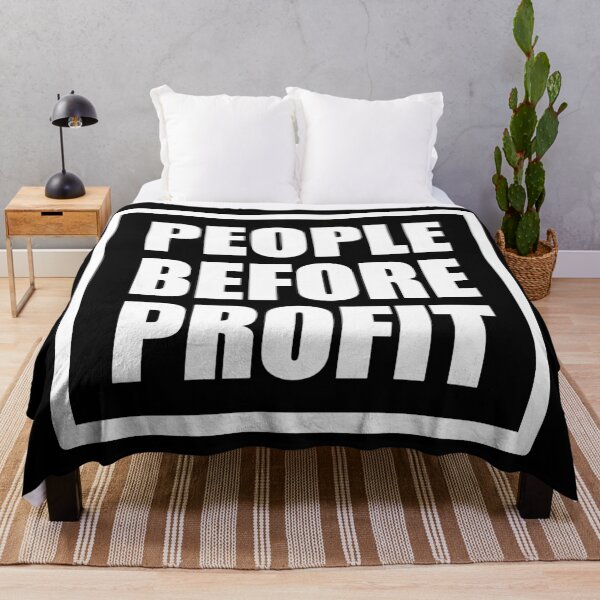 Item preview, People Before Profit designed and sold by RAWWR.