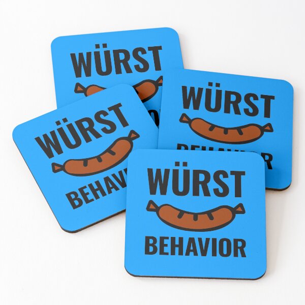 Item preview, Wurst (Worst) Behavior designed and sold by HighBrowDesigns.