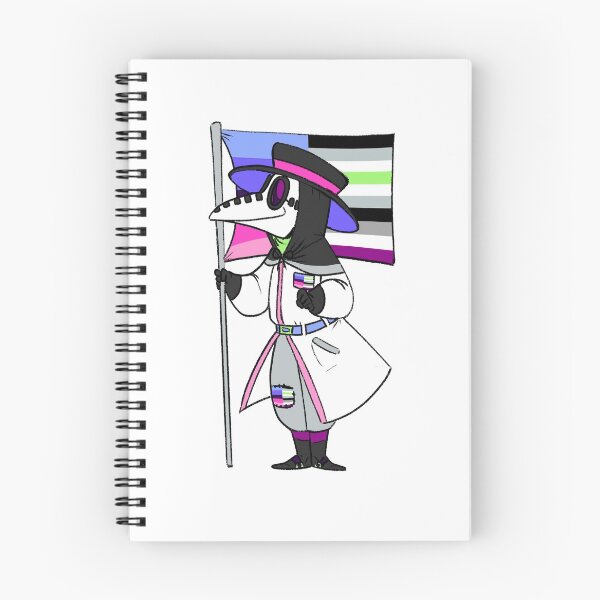 Item preview, Omni Ace Agender Pride Plague Doctor designed and sold by soodie.