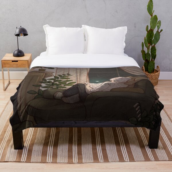 Solitude Throw Blanket