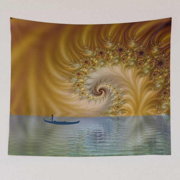 Item preview, Time Has Borne My Craft to Currents New designed and sold by barrowda.
