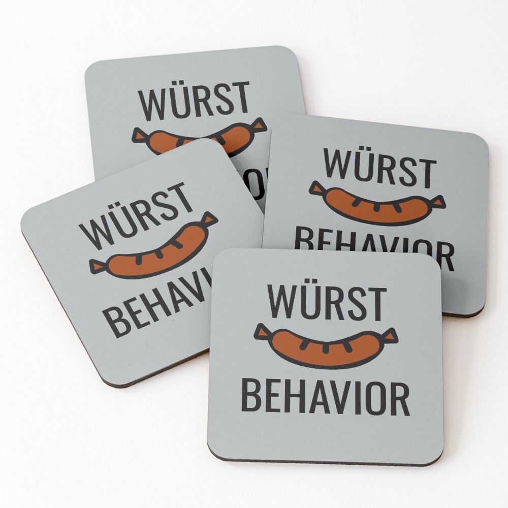 Item preview, Coasters (Set of 4) designed and sold by HighBrowDesigns.
