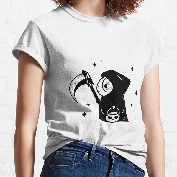 Bubu the Guinea pig, Little Grim Reaper Classic T-Shirt