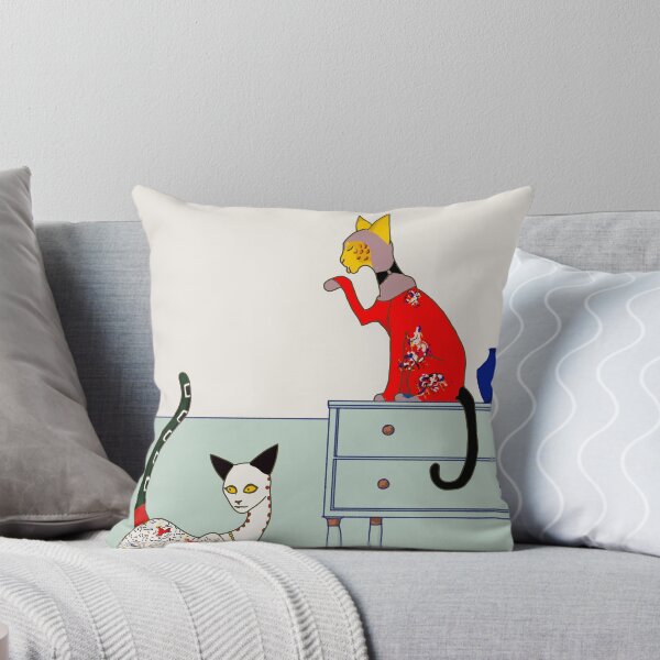 Item preview, Fitzgerald and Elouise, Art Deco Cats designed and sold by sneercampaign.