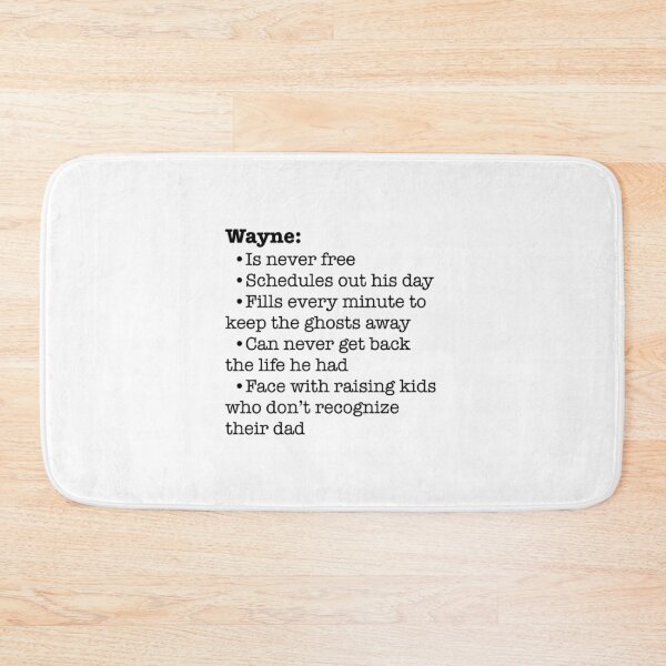 Item preview, Wayne is never free... Welcome Home designed and sold by katlcov1.