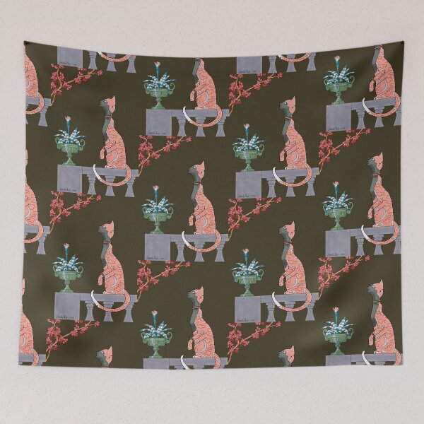 Item preview, Carmen, Art Deco Cat designed and sold by sneercampaign.