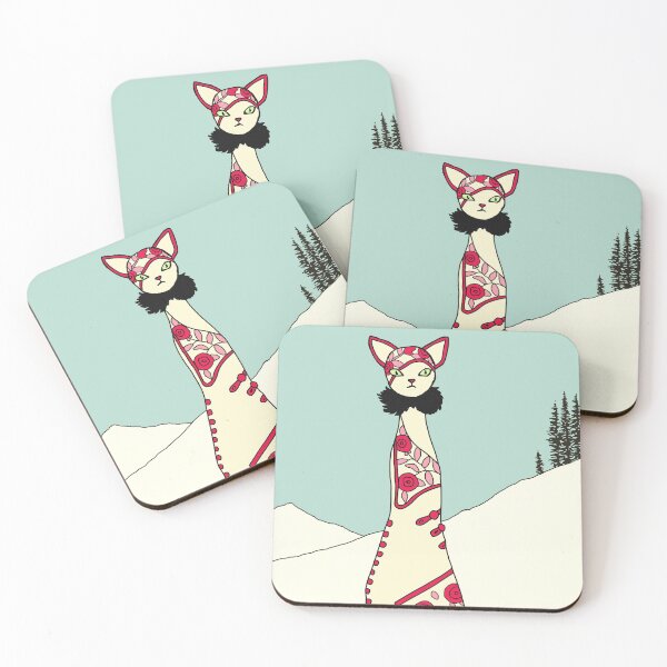 Item preview, Lulu, Art Deco Cat designed and sold by sneercampaign.