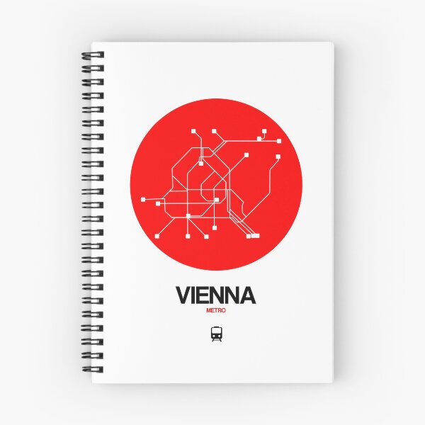 Item preview, Mapa del metro rojo de Viena designed and sold by Irina March.