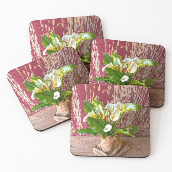 Item preview, Calla lilies in Hessian. designed and sold by mitpjenkeating.