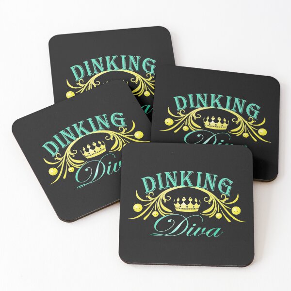 Item preview, Dinking Diva Pickleball design designed and sold by Claudia Harbaugh.