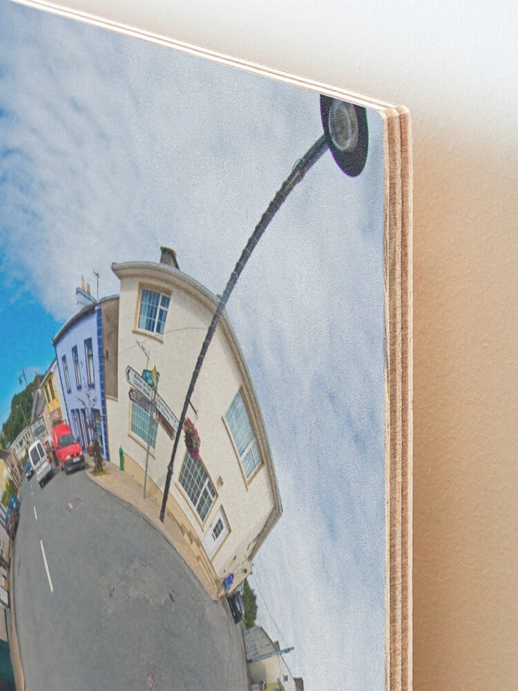 Alternate view of Kilcar Main Street - Sky Out Mounted Print