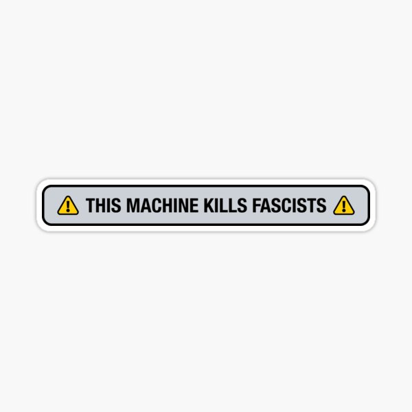 John Green  This Machine Kills Fascists Laptop Decal – DFTBA