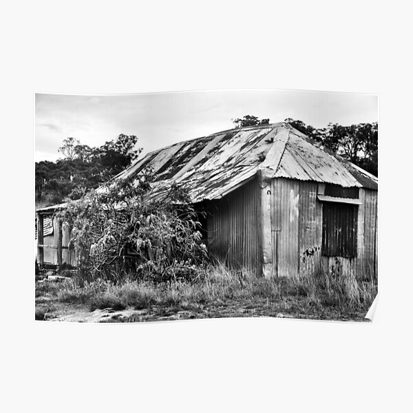Old House on the Turon River NSW Australia Poster