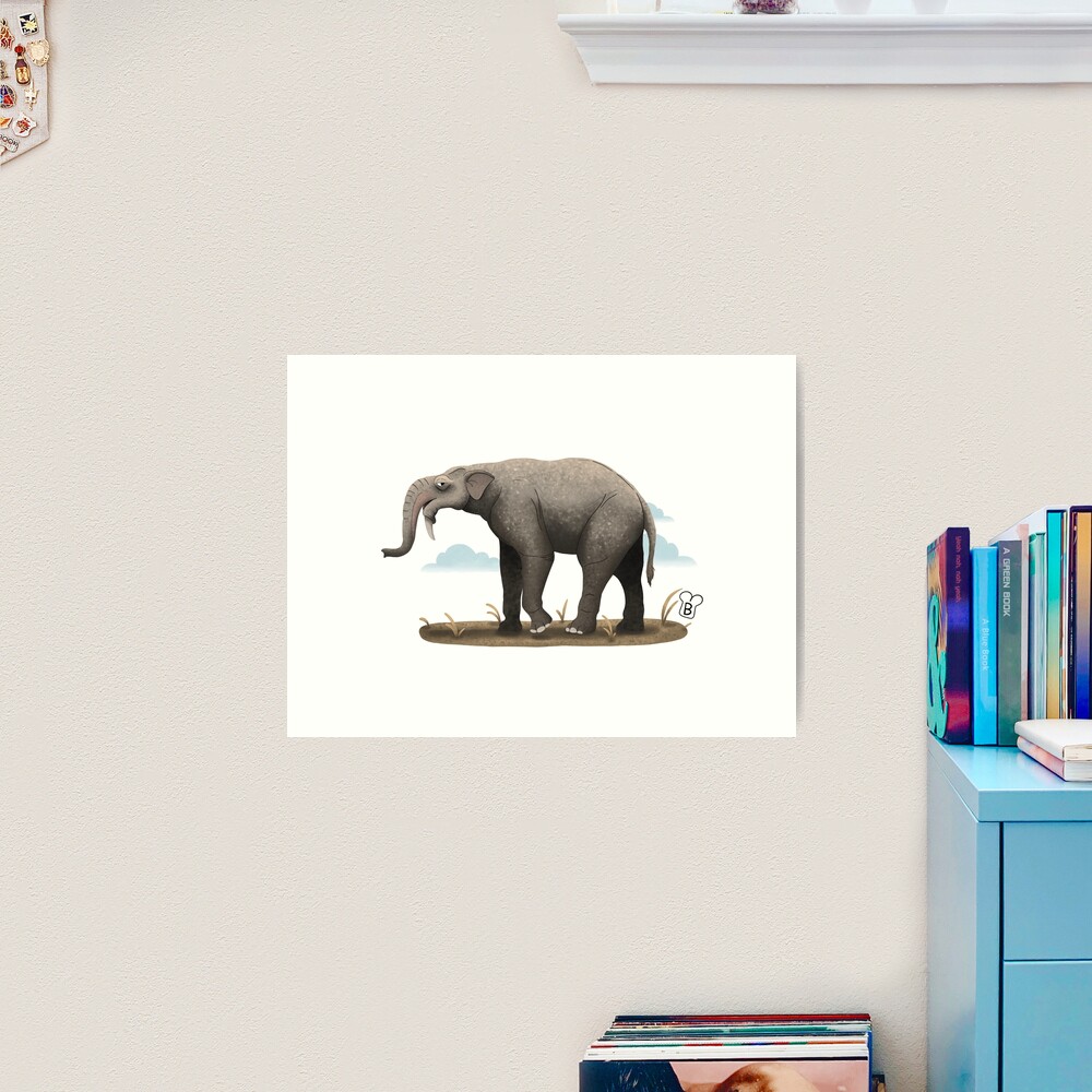 Deinotherium Art Print for Sale by VicBradyArt