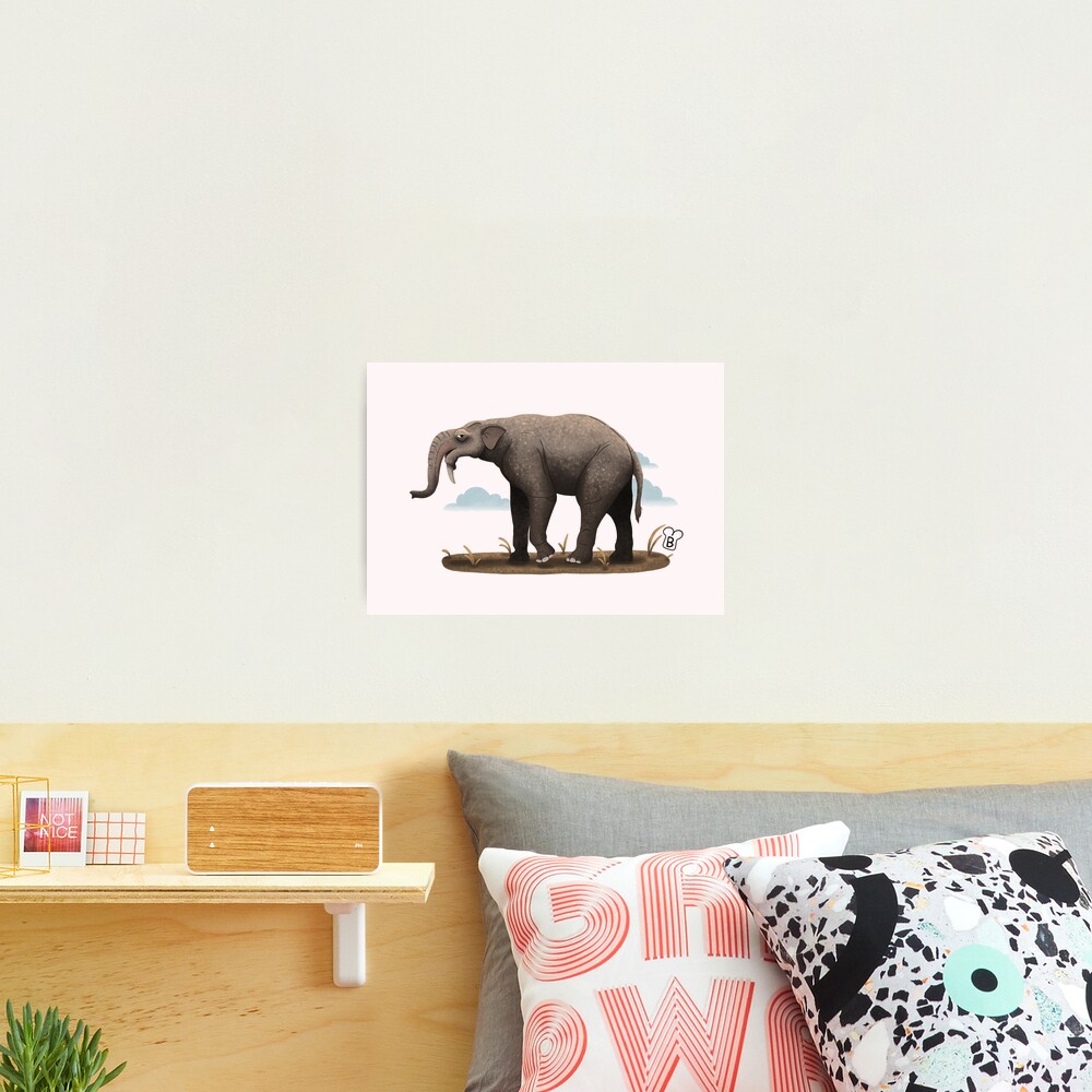 Deinotherium Art Print for Sale by VicBradyArt