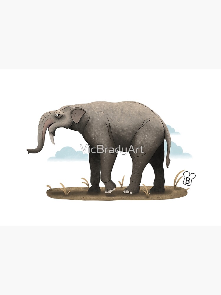 Deinotherium Art Print for Sale by VicBradyArt