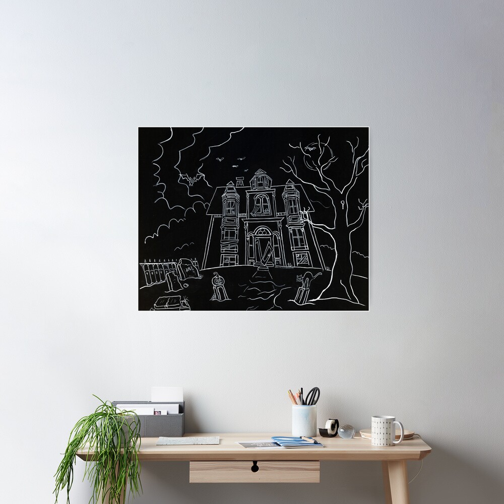 Lunenburg Haunted House Poster