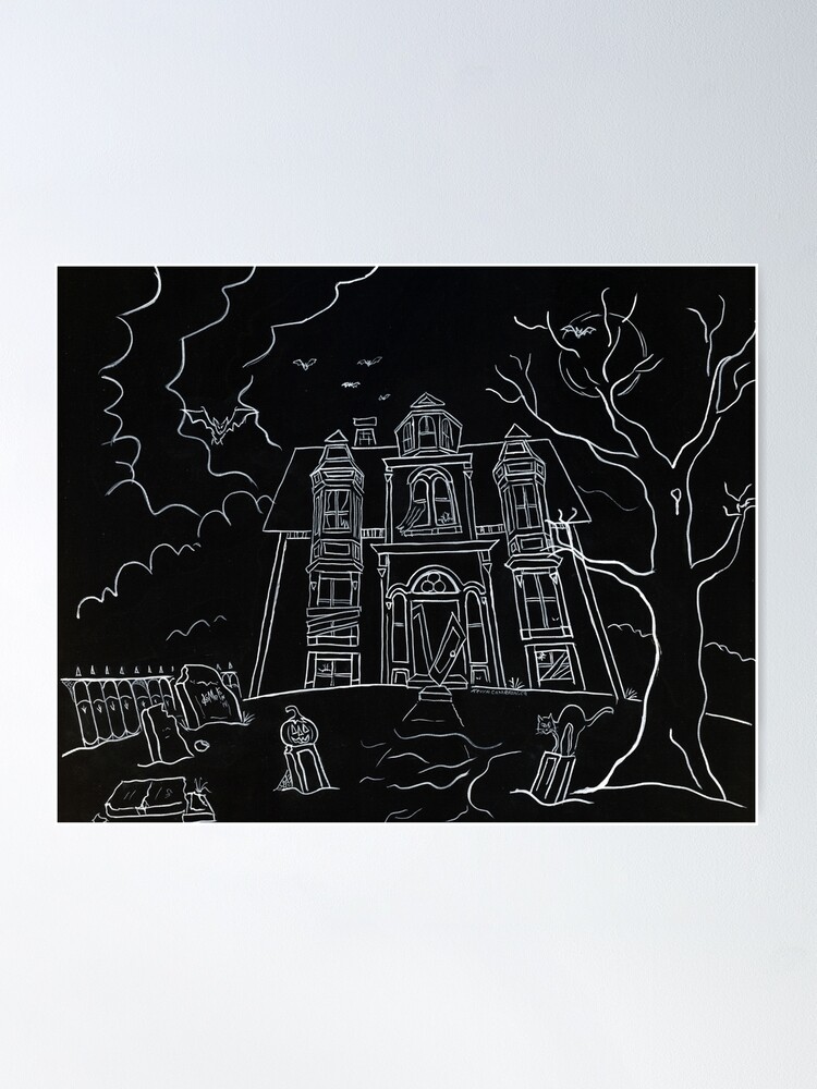 Alternate view of Lunenburg Haunted House Poster