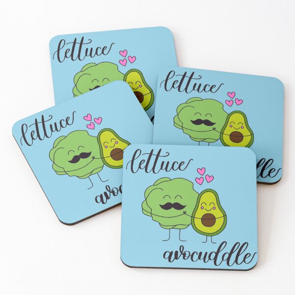 Item preview, Lettuce Avocuddle designed and sold by calligraflo.