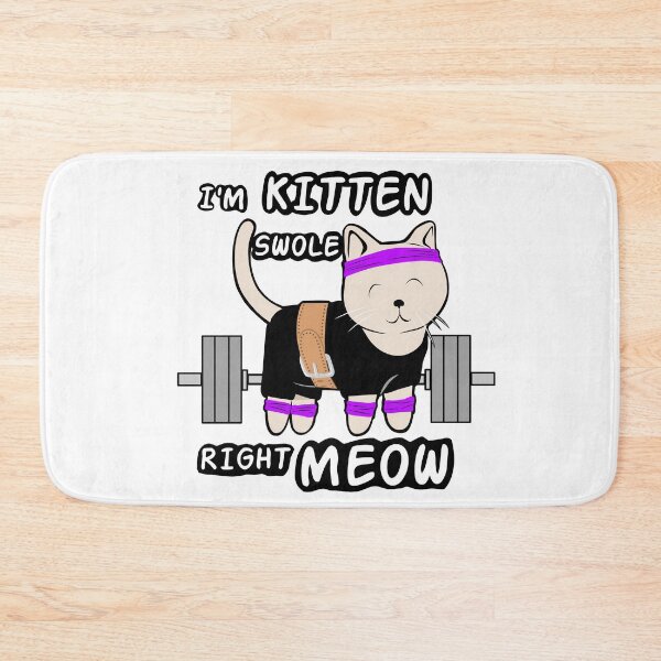 Item preview, Kitten Swole designed and sold by Tim Addison.
