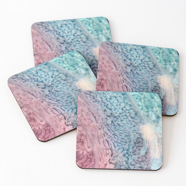 Item preview, Resin and Ink Photograph, Pink and Blue Swirl designed and sold by zoltrondesigns.