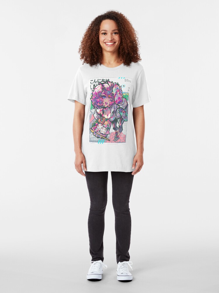 Alternate view of bento afternoon Slim Fit T-Shirt