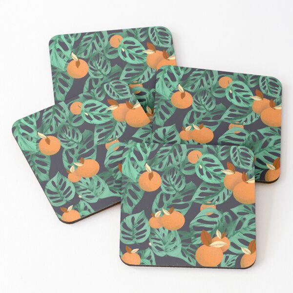 Item preview, Monstera adansonii & Orange designed and sold by homebyfaith.