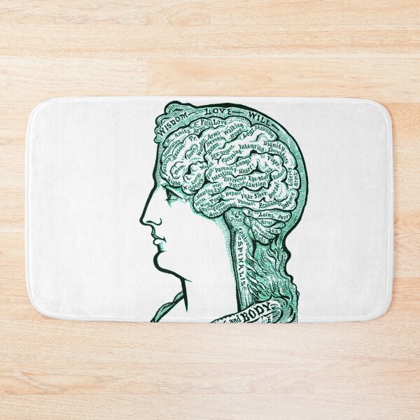 Item preview, brain and body illustration print designed and sold by printzshop.