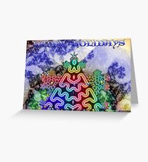 Happy Holidays Card Greeting Card