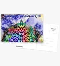 Happy Holidays Card Postcards