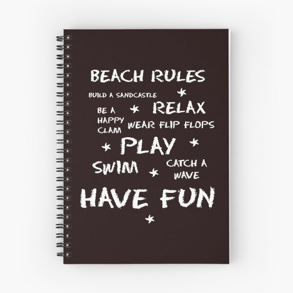 Item preview, Beach Rules designed and sold by StudioN.