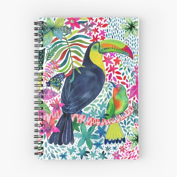 Aperçu de l'œuvre Toucan dans la jungle créée et vendue par Janet Broxon.