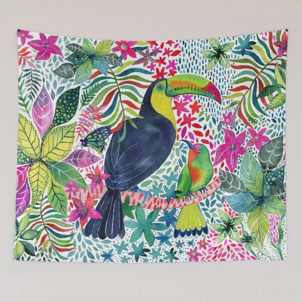 Item preview, Toucan in the Jungle designed and sold by Janet Broxon.