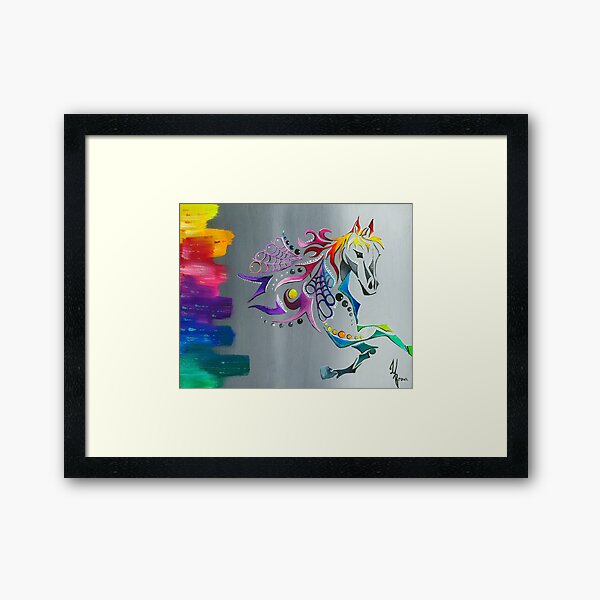 ᒥ ᐢ ᑕ ᐊ ᑎ ᒼ- Mista Atim Framed Art Print