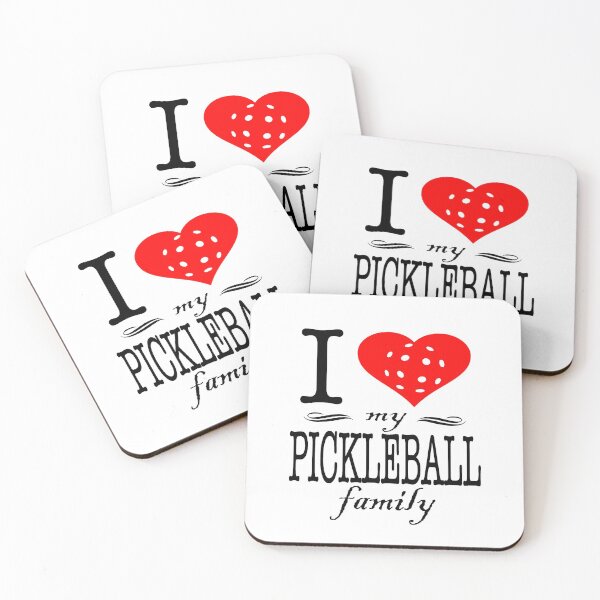Item preview, I Heart My Pickleball Family designed and sold by RiffXS.