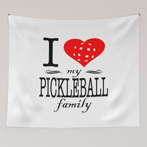 Item preview, I Heart My Pickleball Family designed and sold by RiffXS.