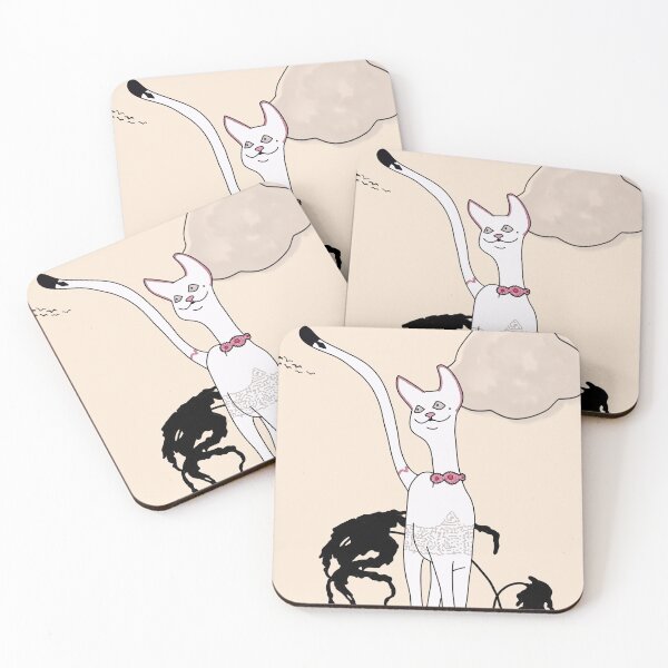 Item preview, Caroline, Art Deco Cat designed and sold by sneercampaign.