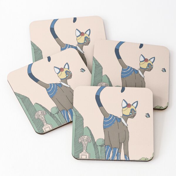 Item preview, Constance, Art Deco Cat designed and sold by sneercampaign.