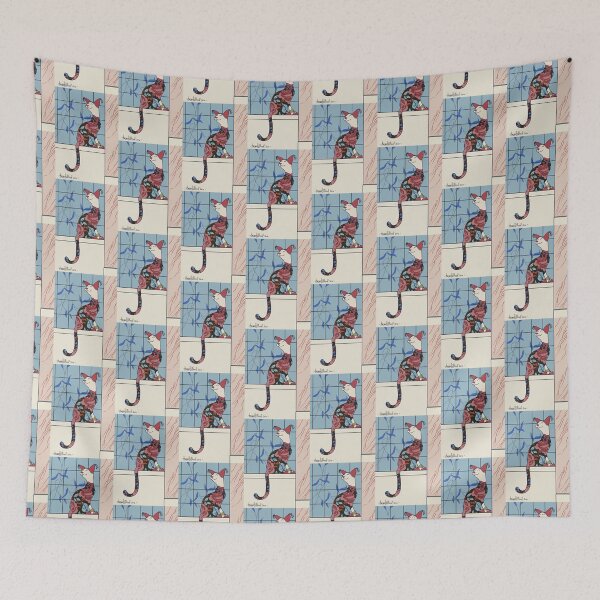Item preview, Marjorie, Art Deco Cat designed and sold by sneercampaign.