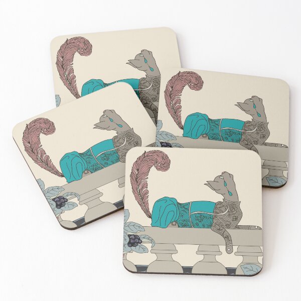 Item preview, Cora, Art Deco Cat designed and sold by sneercampaign.