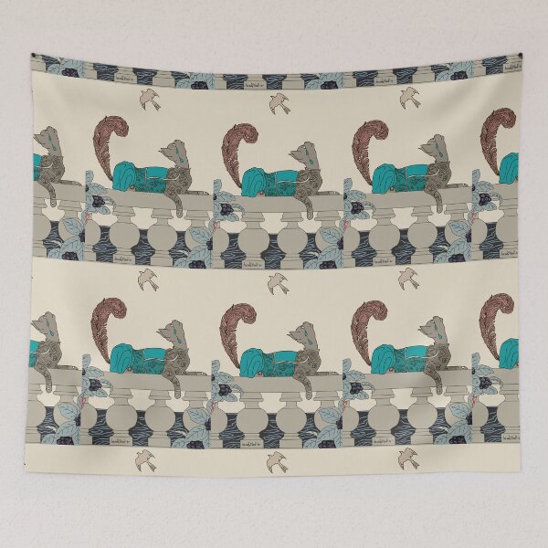 Item preview, Cora, Art Deco Cat designed and sold by sneercampaign.