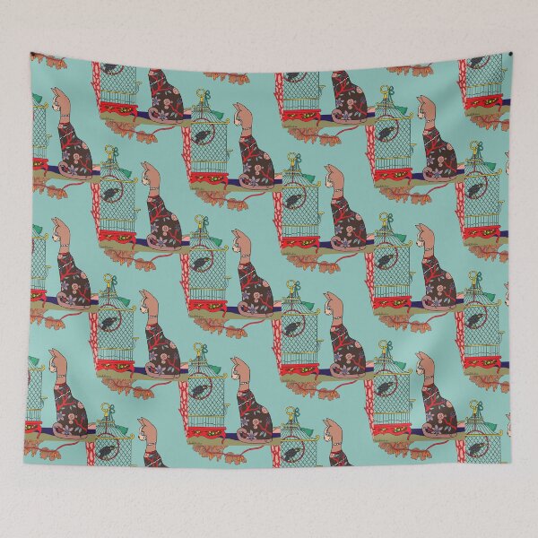 Item preview, Eleanor, Art Deco Cat designed and sold by sneercampaign.