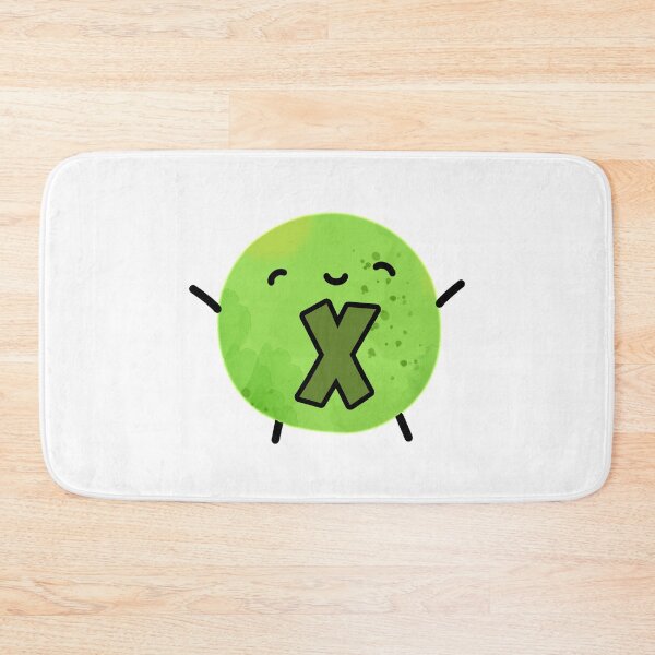 Item preview, Alphabet Letter X Pea Happy          designed and sold by kidsmonogram.