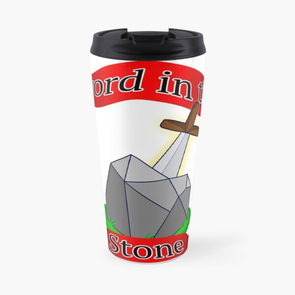 Sword In The Stone Mugs Redbubble - crystal sword not a gear roblox