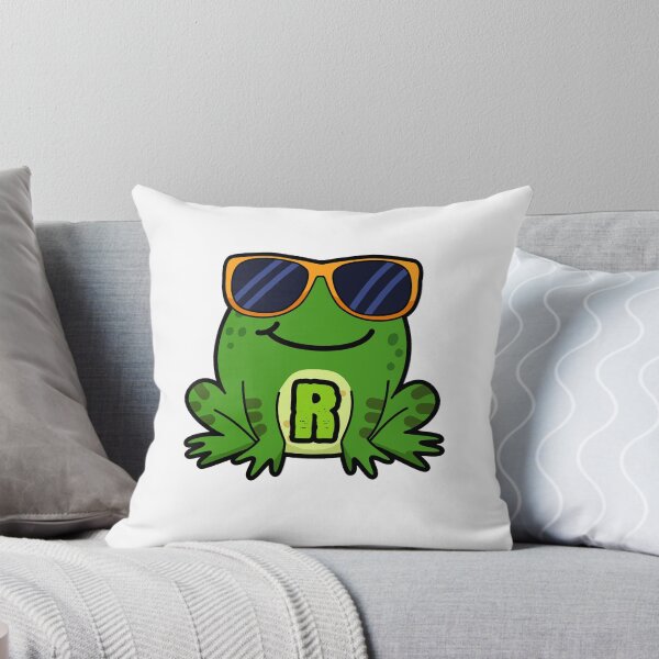 Item preview, Alphabet Letter R Toadally Cool Toad designed and sold by kidsmonogram.