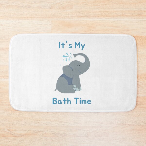 Item preview, Baby Elephant Bath Time designed and sold by Legit Hooligan.