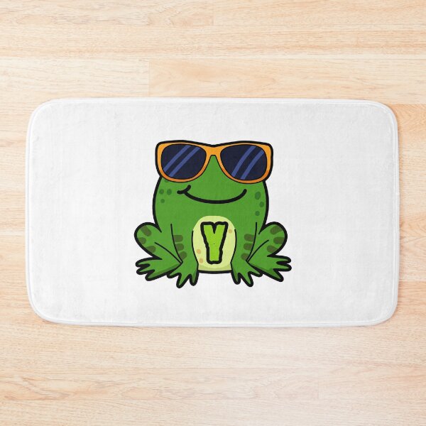 Item preview, Alphabet Letter Y Toadally Cool Toad       designed and sold by kidsmonogram.